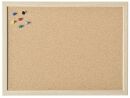 magnetoplan Korkboard mit Holz-Rahmen, 600 x 400 mm
