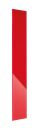 magnetoplan Design-Glasboard intensiv-rot, 100 x 600 mm