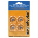 magnetoplan Design-Magnete Acryl, Ø 30 x 13 mm, 4...