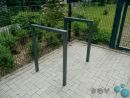 Anlehnbügel aus Flachstahl 80 x 12 mm, ohne...