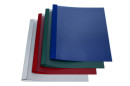 POV® Imagethermobindemappen, Lederstruktur blau, 50er Pack, 1,5 mm (für 6 - 15 Blatt 80g/m²)