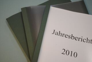 POV® Imagethermobindemappen, Leinenstruktur grün, 50er Pack, in 6 Rückenbreiten erhältlich