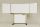 Klapptafel an Minipylone, Emaille weiß glänzend, Wandmontage 150 x 120 cm