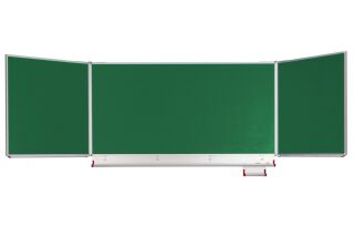 Wandklapptafel Stahlemaille, grün 200 x 150 cm