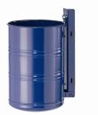 Rund-Abfallbehälter, ungelocht, 20 Liter kobaltblau...