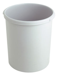Kunststoff Papierkorb 30 Liter, Grau