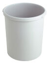 Kunststoff Papierkorb 30 Liter, Grau