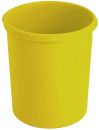 Kunststoff Papierkorb 30 Liter, Gelb