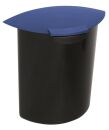 Einsatz 6 Liter mit Deckel A, Schwarz, Blau