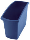 Papierkorb Mondo, Blau