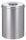 Selbstlöschender Papierkorb 30 Liter, Silber