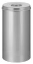 Selbstlöschender Papierkorb 50 Liter, Grau