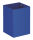Viereckiger Papierkorb, Blau