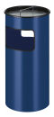 Ascher-Papierkorb, 50 Liter, Blau