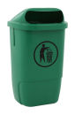 Außenbehälter aus Kunststoff h74, Grün