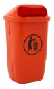Außenbehälter aus Kunststoff h74, Orange