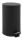 Tritt-Mülleimer 20 Liter, Schwarz
