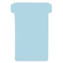 FRANKEN TK218 Größe 2 T-Steckkarten blau, 100 St.
