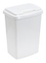 Top-Fix Abfallbehälter 50 Liter, Weiß