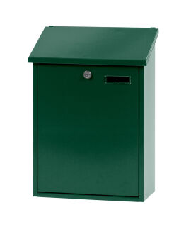 Wandbriefkasten, h 44,5 cm, Grün
