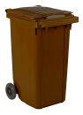 Mini Container 240 Liter, Braun