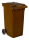 Mini Container 240 Liter, Braun
