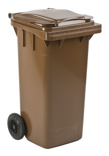 Mini Container 120 Liter, Braun