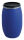 Tonne aus Kunststoff 220 Liter, Blau, Schwarz