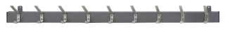 Wandgarderobe 138 cm, Grau
