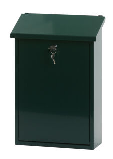 Wandbriefkasten, h 40 cm, Grün