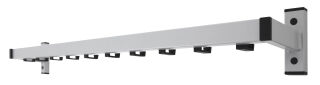 Wandgarderobe Safe 10 Haken, Grau