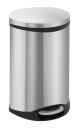 Shell Bin 18 Liter, EKO, Matt Edelstahl