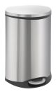 Shell Bin 50 Liter, EKO, Matt Edelstahl