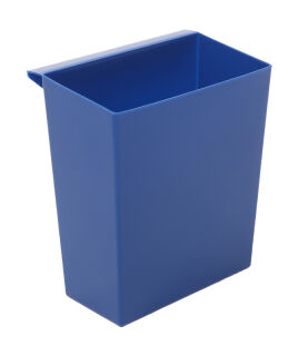 Einsatzbehälter für viereckigen-konischen Papierkorb, Blau