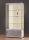Standvitrine 3111000-O, 1000 x 400 x 1972 mm, LED-Beleuchtung, mit Unterschrank
