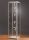Standvitrine 115500, 500 x 500 x 2000 mm, Halogen-Beleuchtung