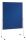 Moderationstafel ECO, 120 x 150 cm mobil, blau/Filz, blau/Filz