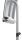 Flipchart EuroLine Mobil, 70 cm Durchmesser, 21,5 kg, 70 x 103 cm, silber