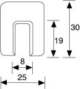 Warn- und Schutzprofile 1000 mm Kantenschutz Typ G