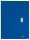 4622 Dokumentenmappe Recycle - A4, PP, klimaneutral, blau, 1 St.