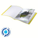 4676 Sichthüllenmappe Recycle - A4, 20 Hüllen, PP, klimaneutral, gelb, 1 St.