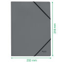 3908 Eckspanner Recycle - A4, 250 Blatt, Gummizug, Karton (RC), klimaneutral, grün, 1 St.
