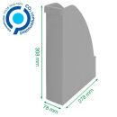 2476 Stehsammler Recycle - A4, PP, klimaneutral, grün, 1 St.