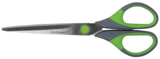 Schere Soft Grip 17,5 cm grau/grün, 1 St.