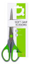 Schere Soft Grip 17,5 cm grau/grün, 1 St.