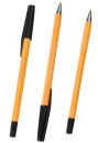 Kugelschreiber Einweg, 0,7mm, schwarz, 20 St.