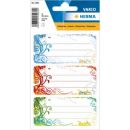 5982 Schuletiketten - Spirit  , 9 Blatt,, 1 VPE.