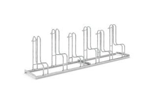 Bike Rack 4056 BR für Balloon® Bikes und Mountainbikes, Feuerverzinkter Stahl, 6 Einstellplätze