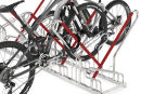 Fahrrad-Anlehnparker 2514 XBF, 4 Einstellplätze, zweiseitig