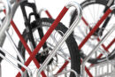 Fahrrad-Anlehnparker 2522 XBF, 12 Einstellplätze, zweiseitig
